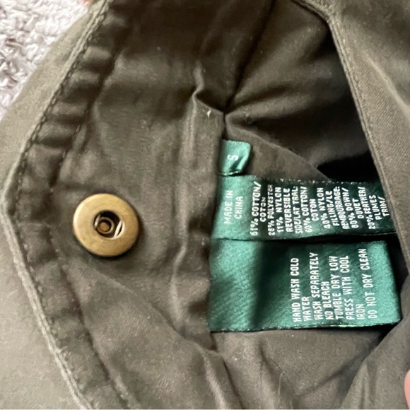 Ralph Lauren Olive Quilted Vest - Picture 5 of 7